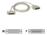 C2G, DB25 M/F Extension Cable, 15m