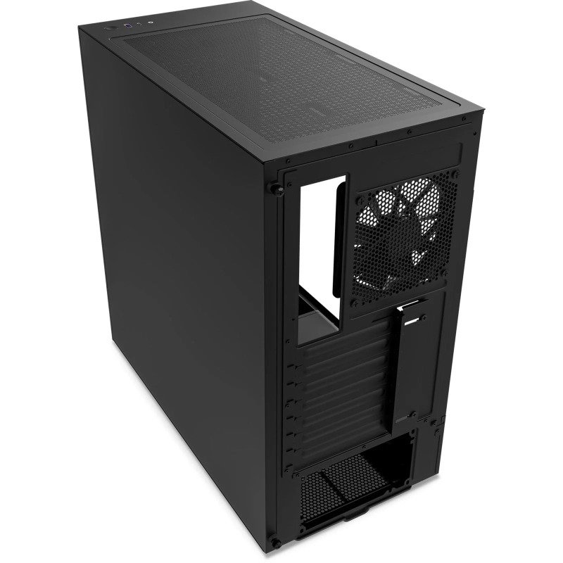 NZXT H5 Flow Mid Tower ATX Gaming PC Case - Black | Ebuyer.com