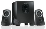 Logitech Z313 2.1 Speaker System with Wired Control Pod Remote - 25W RMS