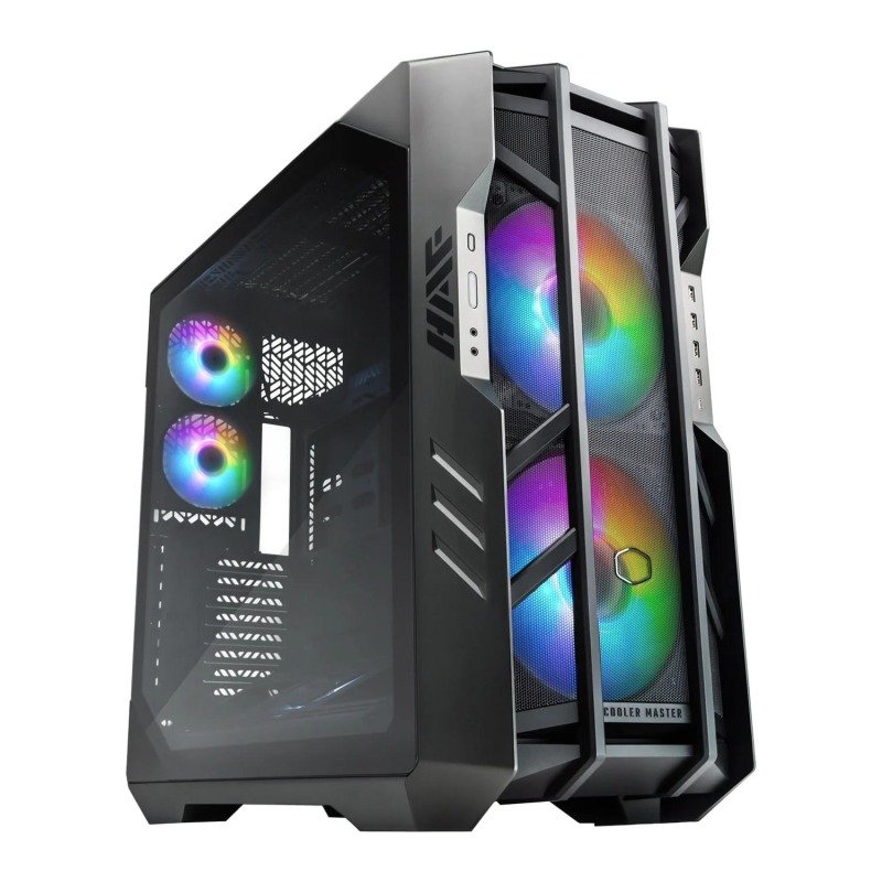 Cooler Master HAF 700 Full Tower E-ATX Gaming PC Case - Black