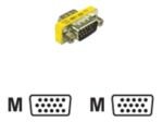 C2G, HD15 VGA M/M Mini Gender Changer