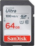 SanDisk Ultra 64GB SDXC Memory Card 140MB/s