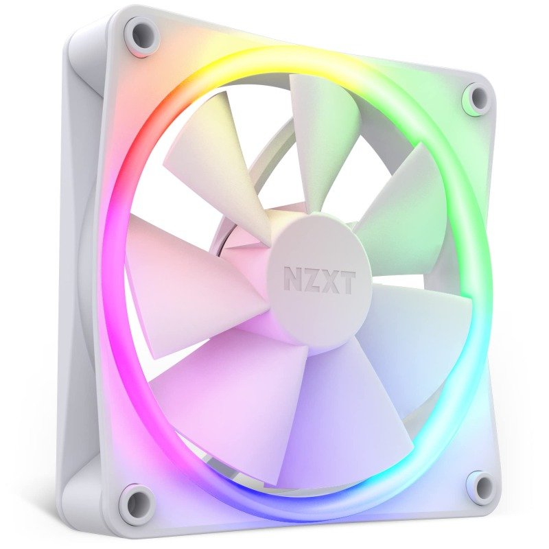 NZXT F120RGB 120mm RGB Fan White
