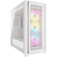 CORSAIR iCUE 5000D RGB AIRFLOW Mid Tower ATX Gaming PC Case - White