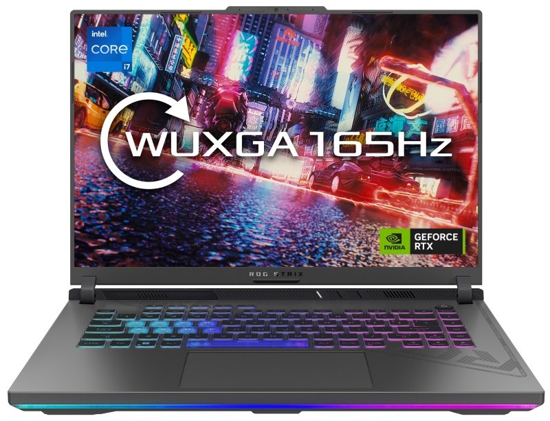 ASUS ROG Strix G16 G614JZ Gaming Laptop, Intel Core i7-13650HX, 16GB DDR5, 1TB PCIe SSD, 16 Full HD+ IPS, NVIDIA GeForce RTX 4080 12GB, Windows 11 Home