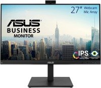 ASUS BE279QSK Video Conferencing Monitor - 27 inch, Full HD, IPS, Frameless, Full HD Webcam, Mic Array, Stereo Speakers, Ergonomic Design, HDMI, Eye Care, Mini-PC Mount Kit, Wall Mountable