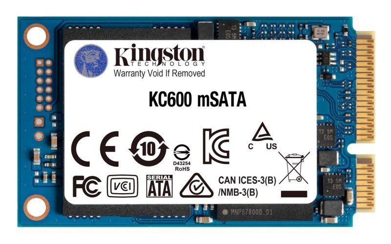 Kingston KC600 512GB mSATA SATA III SSD