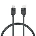 Alogic Elements Displayport Cable With - 4k Support - Male To Male - 2m