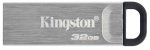 Kingston DataTraveler Kyson 32GB USB-A Flash Drive - with Stylish Capless Metal Case