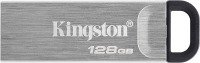 Kingston DataTraveler Kyson 128GB USB-A Flash Drive - with Stylish Capless Metal Case