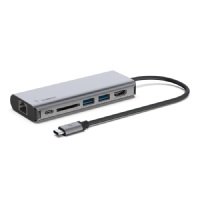 Belkin Connect USB-C 6-in-1 Multiport Adapter Hub