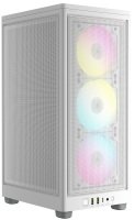 CORSAIR iCUE 2000D RGB AIRFLOW Mini-ITX Case, White