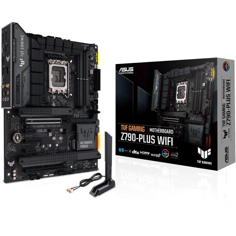 ASUS Intel TUF GAMING Z790-PLUS WIFI LGA 1700 DDR5 ATX Gaming Motherboard