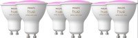 Philips Hue White And Colour Ambiance 4.3w Gu10 6pack
