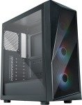 CoolerMaster CMP 520 Mid Tower TG PC Case - Black