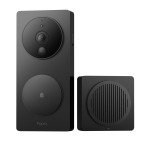 EXDISPLAY Aqara Smart Video Doorbell G4 with Chime - Black