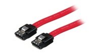 StarTech.com Latching SATA Cable - Serial ATA cable - Serial ATA 150/300 - 7 pin Serial ATA (F) - 7 pin Serial ATA (F) - 30 cm - red