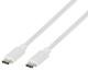 Xenta USB-C 3.1 (M) to USB-C 3.1 (M) 100W Charging Cable 10Gbps (White) 1.5M (4.9ft)
