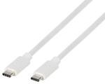 Xenta USB-C 3.1 (M) to USB-C 3.1 (M) 100W Charging Cable 10Gbps (White) 1.8M (5.9ft)