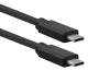 Xenta USB-C (M) to USB-C (M) 10Gbs Reversible 60W Charing Cable 1M (3.2ft) - Black