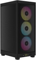 CORSAIR iCUE 2000D RGB AIRFLOW Mini-ITX Case, Black