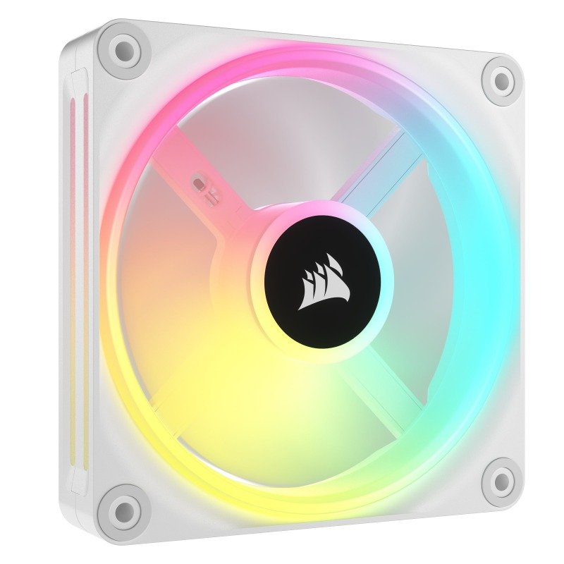 føderation turnering Jobtilbud CORSAIR iCUE LINK QX120 RGB 120mm PWM Fan Expansion Kit - White | Ebuyer.com