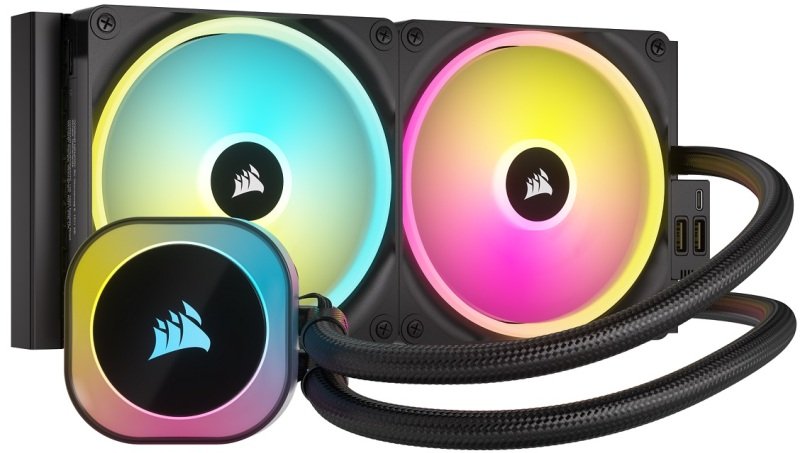 The Corsair iCUE LINK H150i RGB 360mm AIO Cooler Review: Colorful  Connections