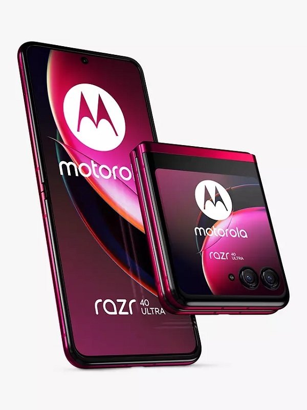 Motorola Razr 40 Ultra Foldable Smartphone - Viva Magenta
