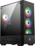 MSI MAG FORGE 112R Mid Tower ATX Gaming PC Case - Black