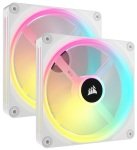 CORSAIR iCUE LINK QX140 RGB 140mm PC Case Fan Starter Kit - White