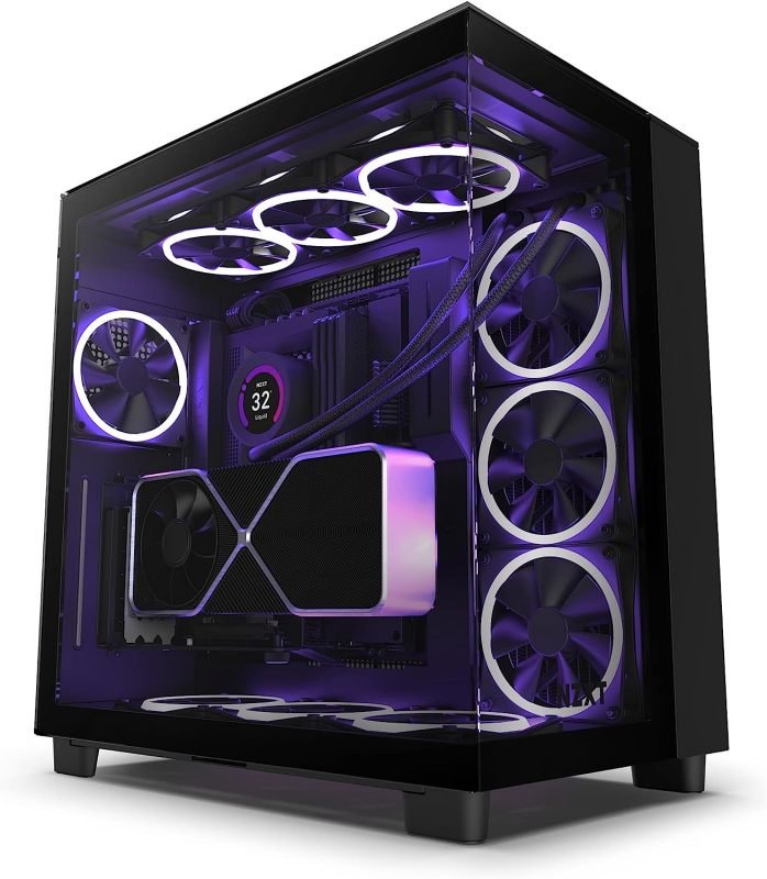 NZXT Vertical Graphics Card PCIe 4.0 Mounting Kit - Black | Ebuyer.com