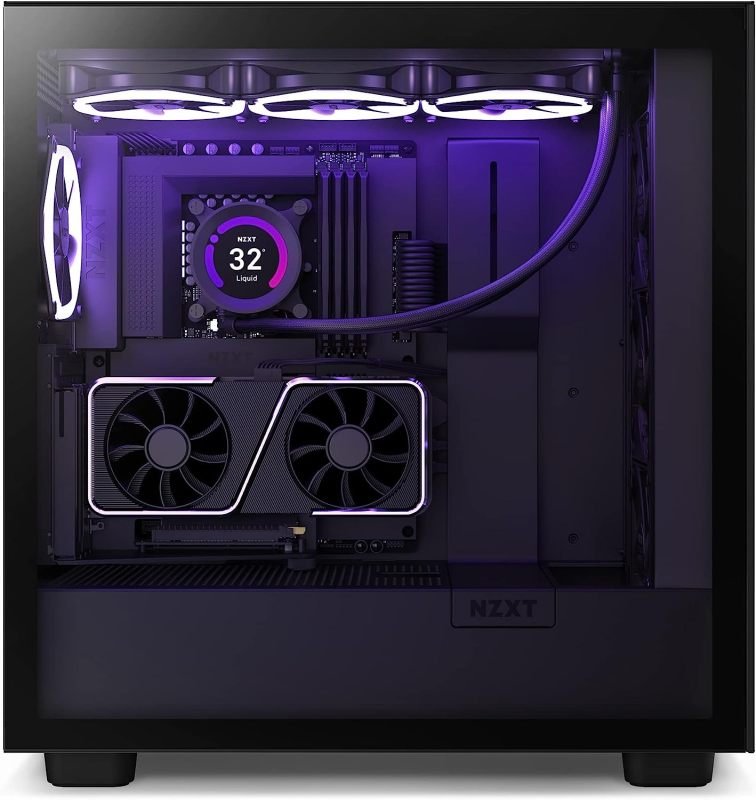 Nzxt Vertical Graphics Card Pcie 4.0 Mounting Kit - Black 