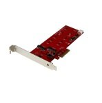 EXDISPLAY StarTech.com 2x M.2 SATA SSD Controller Card - PCIe