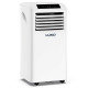 Luko Portable Air Conditioner 10,000BTU 3 in 1 Air Conditioning, Air Cooler, Dehumidifier with Fan Function, Remote Control, 24 Hour Timer & Window Venting Kit