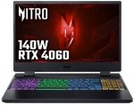 Acer Nitro 5 15.6 Inch Gaming Laptop - Intel Core i7-12650H, RTX 4060 8GB