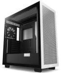 NZXT H7 Flow Black/White Mid Tower Tempered Glass PC Case