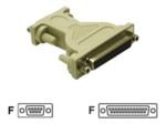 C2G, DB9F to DB25F Null Modem Adapter
