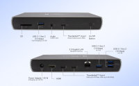 i-tec Thunderbolt 4 Dual Display Docking Station + Power Delivery 96W