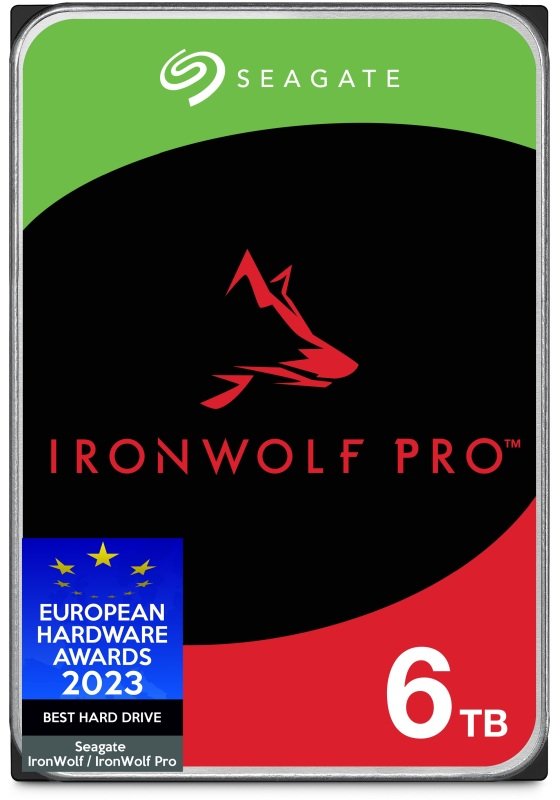 Seagate IronWolf Pro 6TB NAS Hard Drive 3.5" 7200RPM 256MB Cache