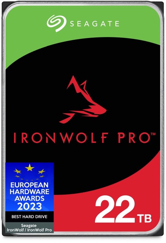 Seagate IronWolf Pro 22TB NAS Hard Drive 3.5" 7200RPM 256MB Cache