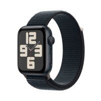 Apple Watch SE GPS (2023) 44mm Midnight Aluminium Case with Midnight Sport Loop