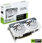 ASUS NVIDIA GeForce RTX 4060 Dual OC White Graphics Card for Gaming - 8GB