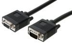 Xenta VGA Monitor Extension Male-Female Black Cable 3M