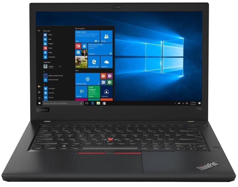T1A  Refurbished Lenovo ThinkPad T480 Laptop, Intel Core i5-8350U 1.70GHz, 8GB RAM, 240GB SSD, 14&qu
