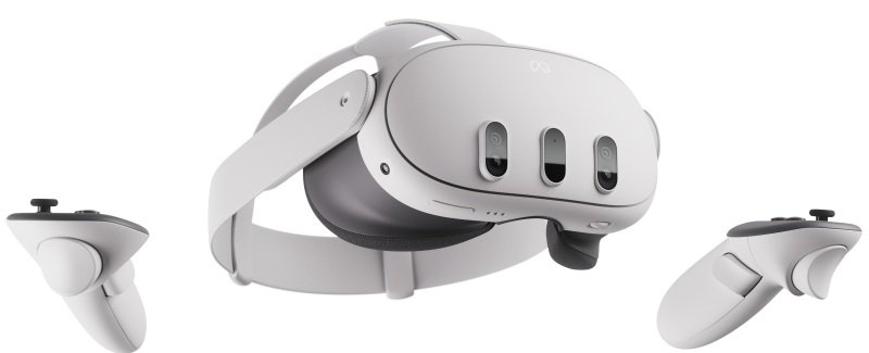 Meta Quest 3 128GB— Breakthrough Mixed Reality — Powerful Performance