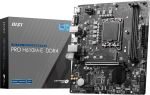 MSI Intel PRO H610M-E LGA 1700 DDR4 Micro ATX Motherboard