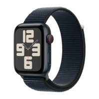 Apple Watch SE GPS + Cellular 44mm Midnight Aluminium Case with Midnight Sport Loop