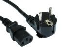 Cables Direct Euro Plug to C13 Mains Lead - 5m