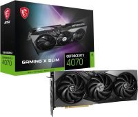 MSI NVIDIA GeForce RTX 4070 GAMING X SLIM 12GB Graphics Card for Gaming