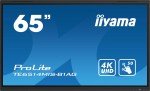 Iiyama Prolite Te6514mis-b1ag 65" 4k Uhd Interactive Touchscreen Black Puretouch-ir 3840 X 2160 50 Point Touch